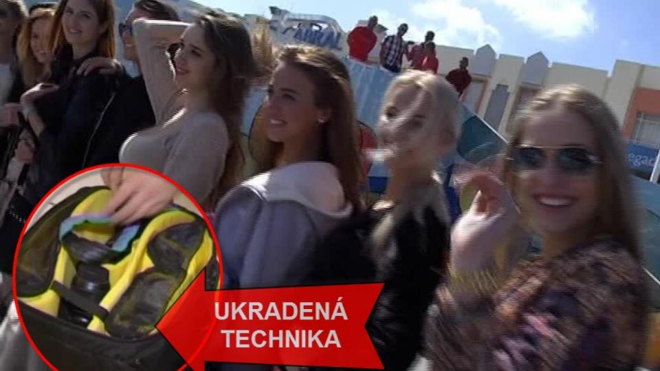 Video VIP zprávy: Hned po příletu čekalo "missí" výpravu nepříjemné překvapení v podobě ukradené techniky